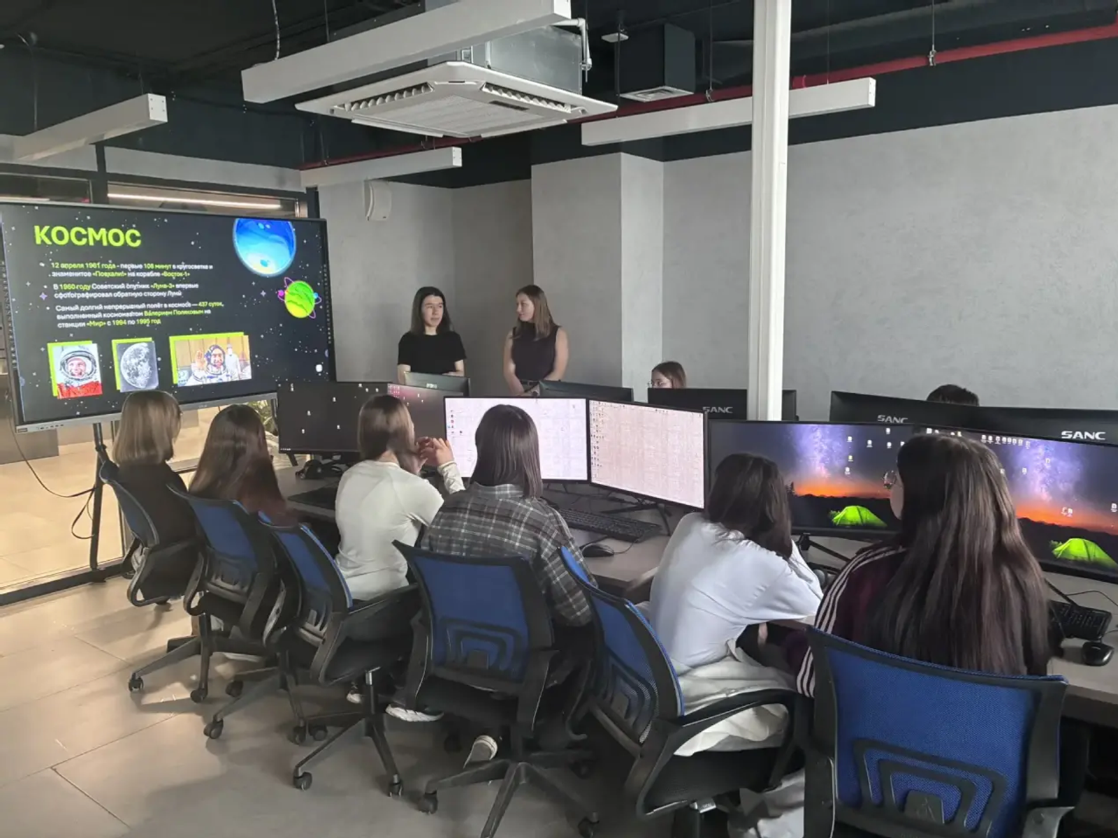 В Межвузовском студенческом кампусе Евразийского НОЦ прошла Неделя космоса
