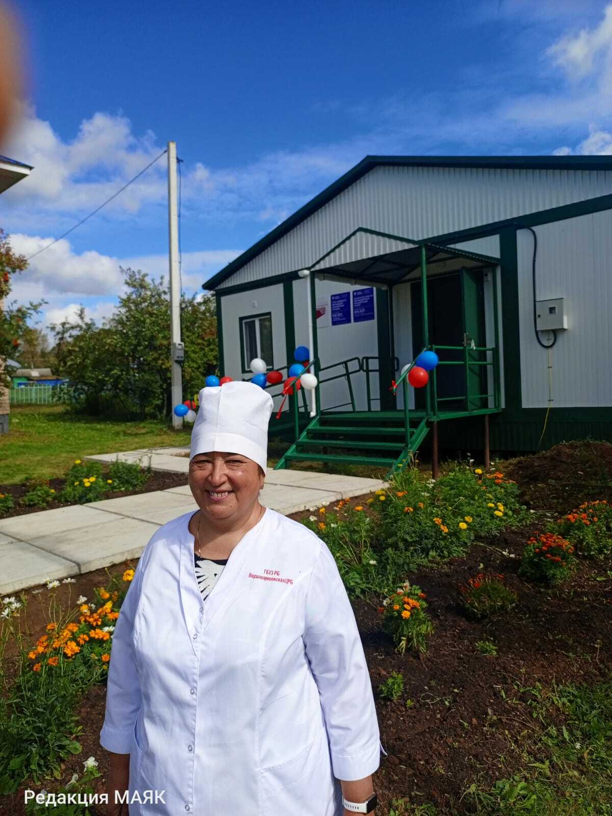 Югары Череккүлдә яңа модульле ФАП ачылды