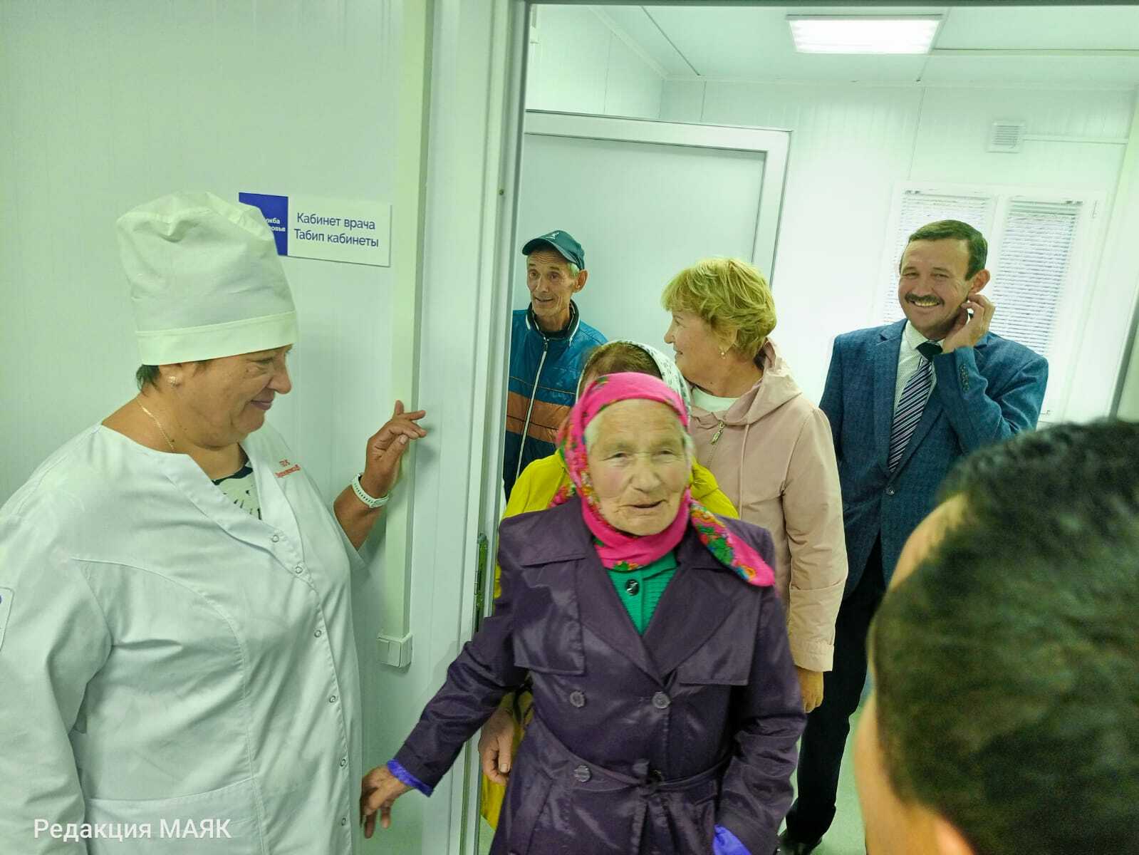 Югары Череккүлдә яңа модульле ФАП ачылды