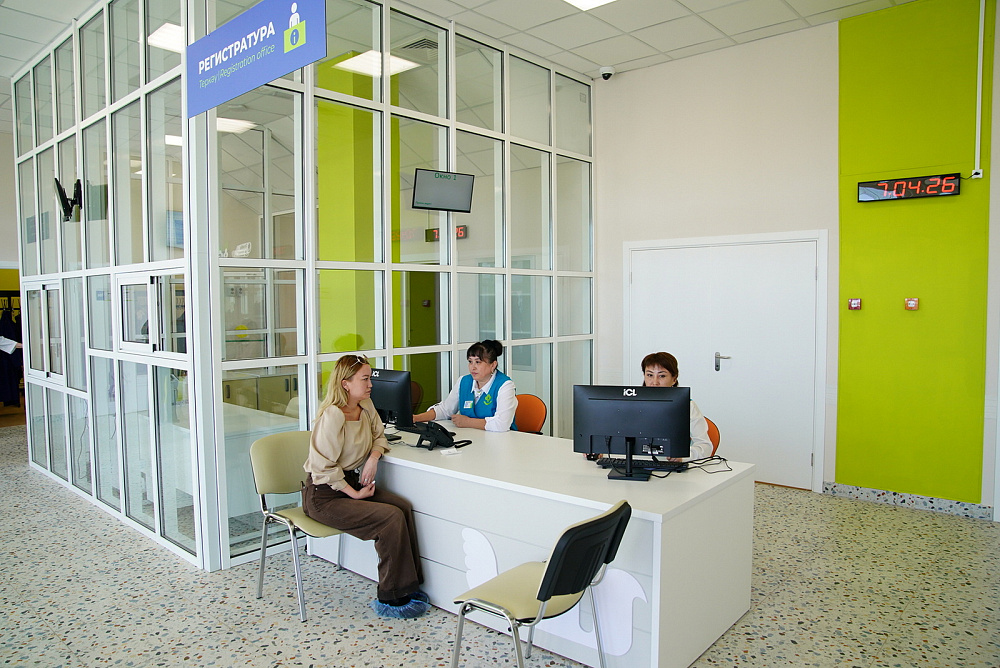 В Абзелиловском районе начала работу новая детская поликлиника