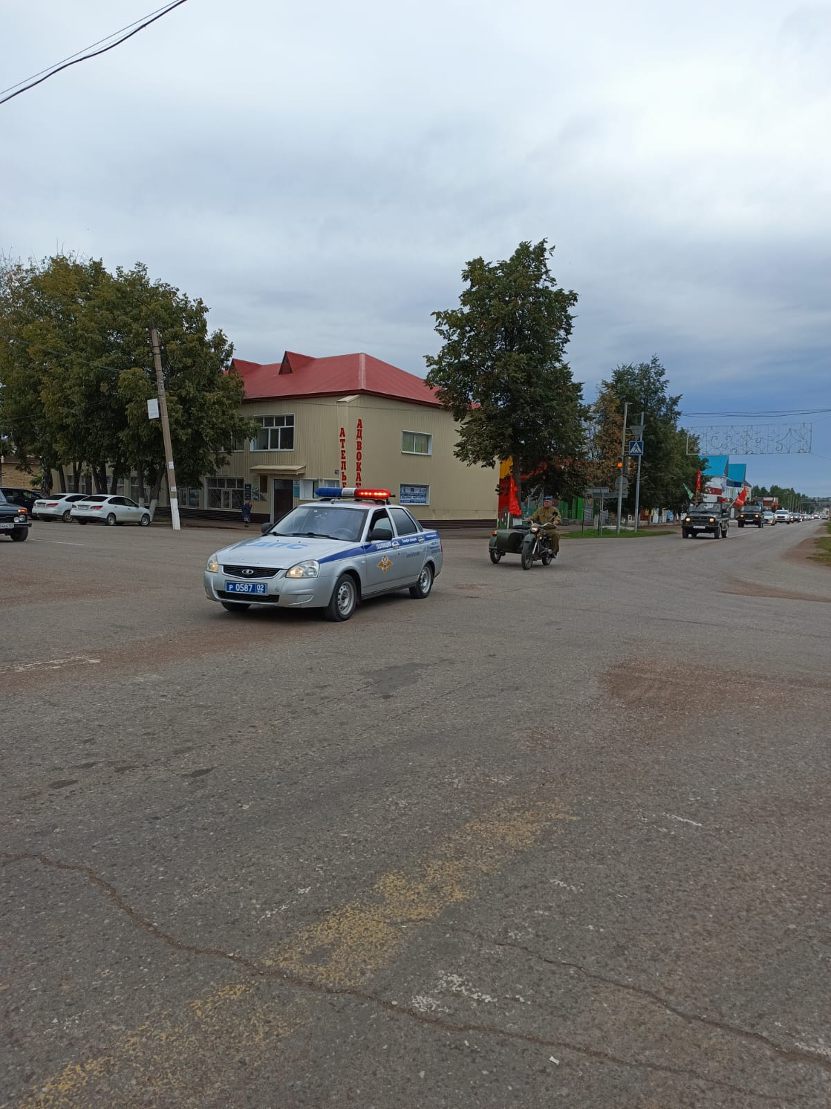 Парадом на колесах Дни армейской культуры встретили и в Илишевском районе