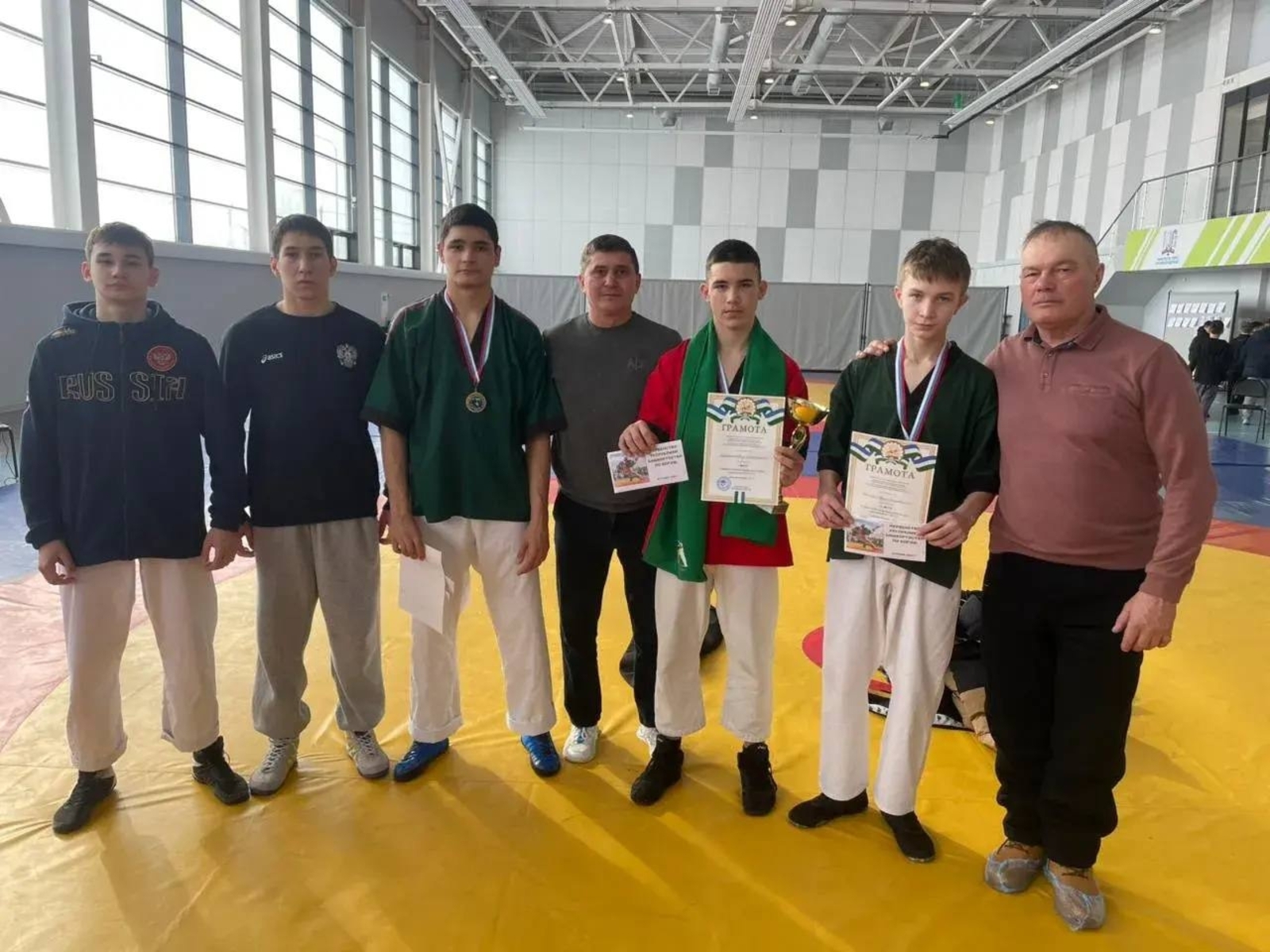 Көрәшчеләребез булдыра!