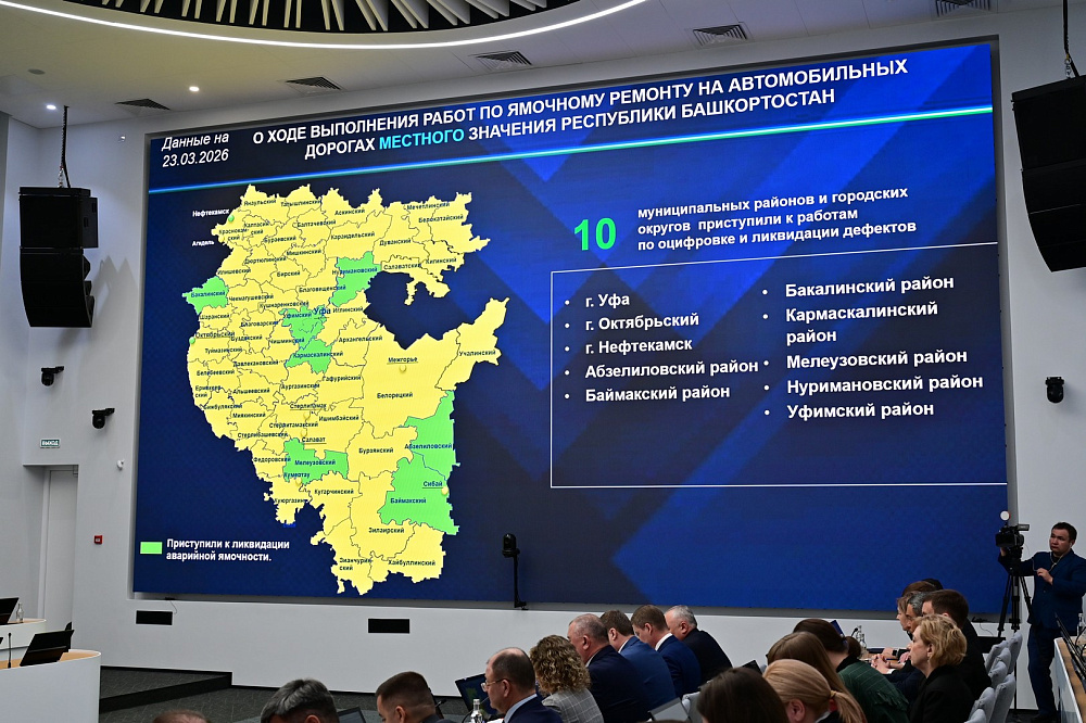 Ямочный ремонт на региональных и межмуниципальных дорогах завершат до 1 июня