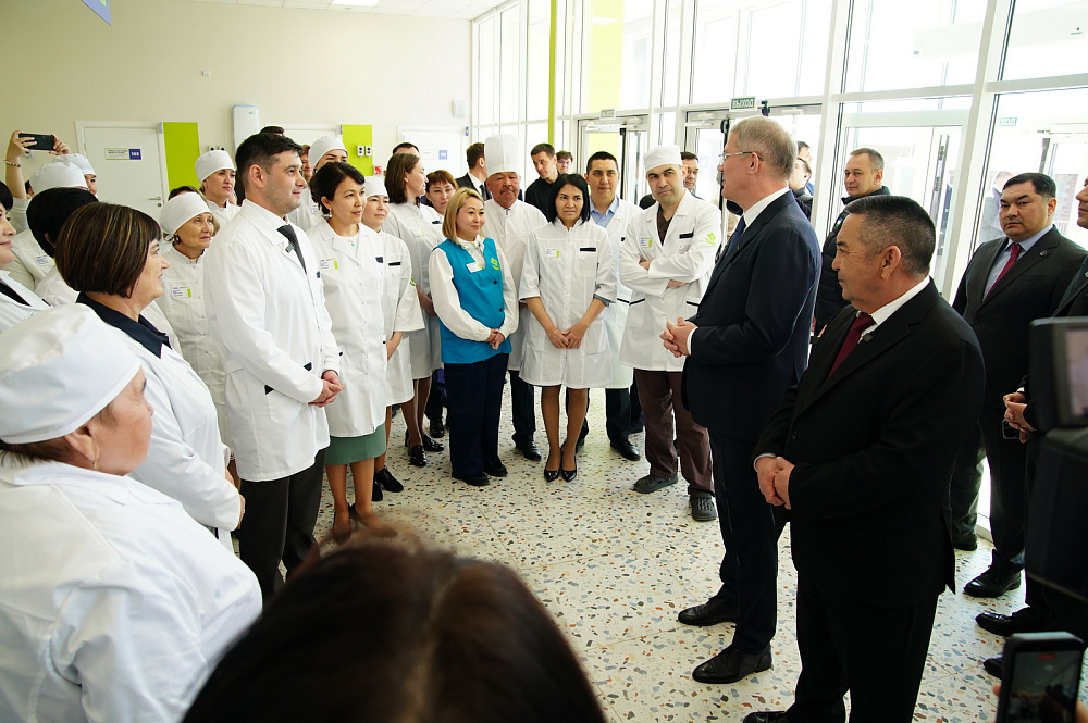 В Абзелиловском районе начала работу новая детская поликлиника