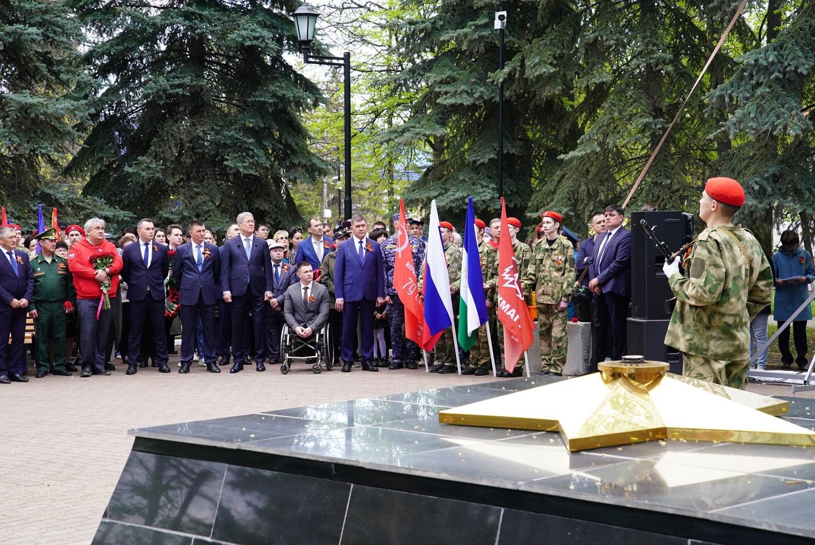 Башкортостан присоединился к Всероссийской акции «Храним огонь Победы»