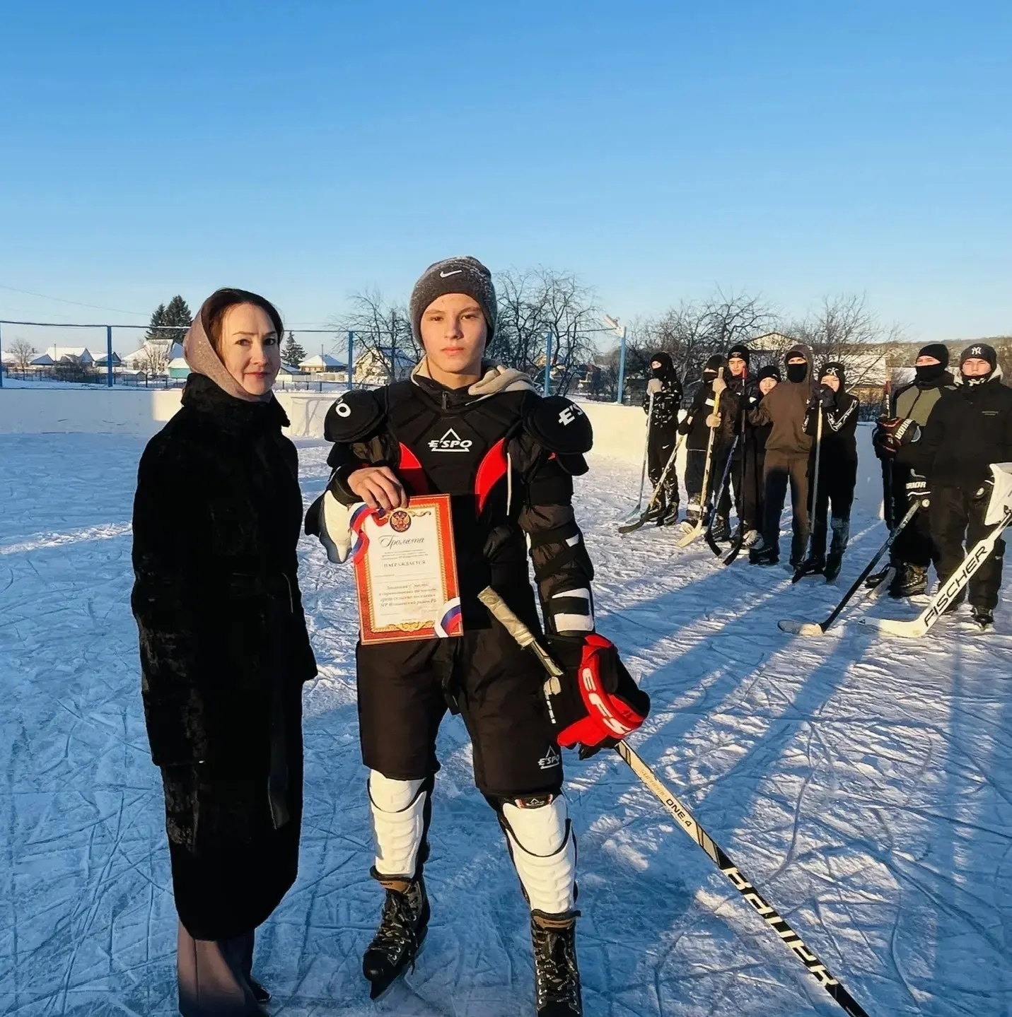 Хоккей буенча зона уеннары башланды