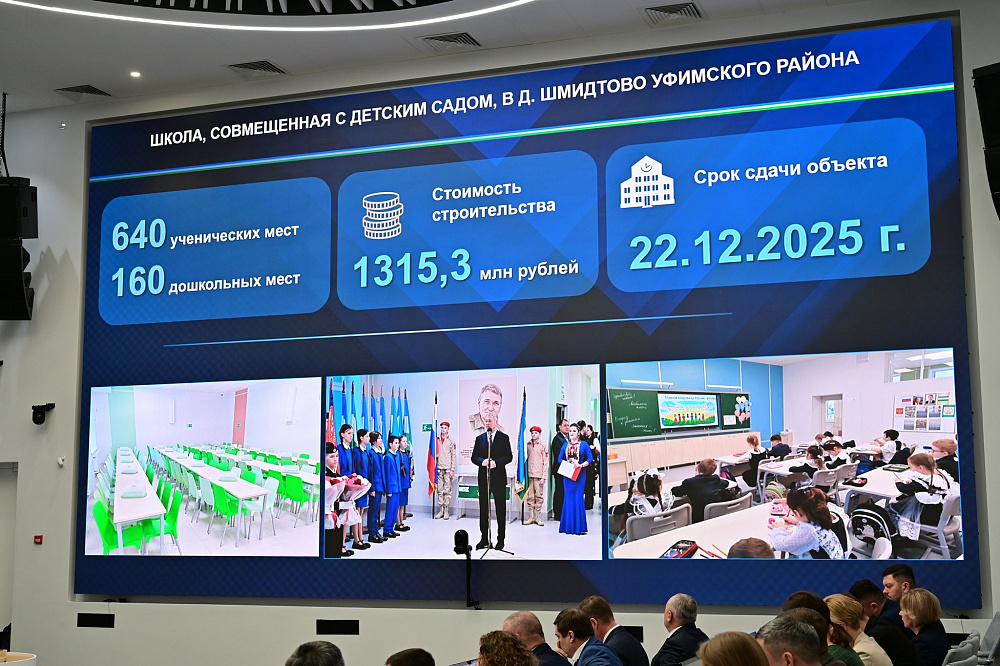 В Уфе в феврале 2026 года начнёт работу самая большая школа