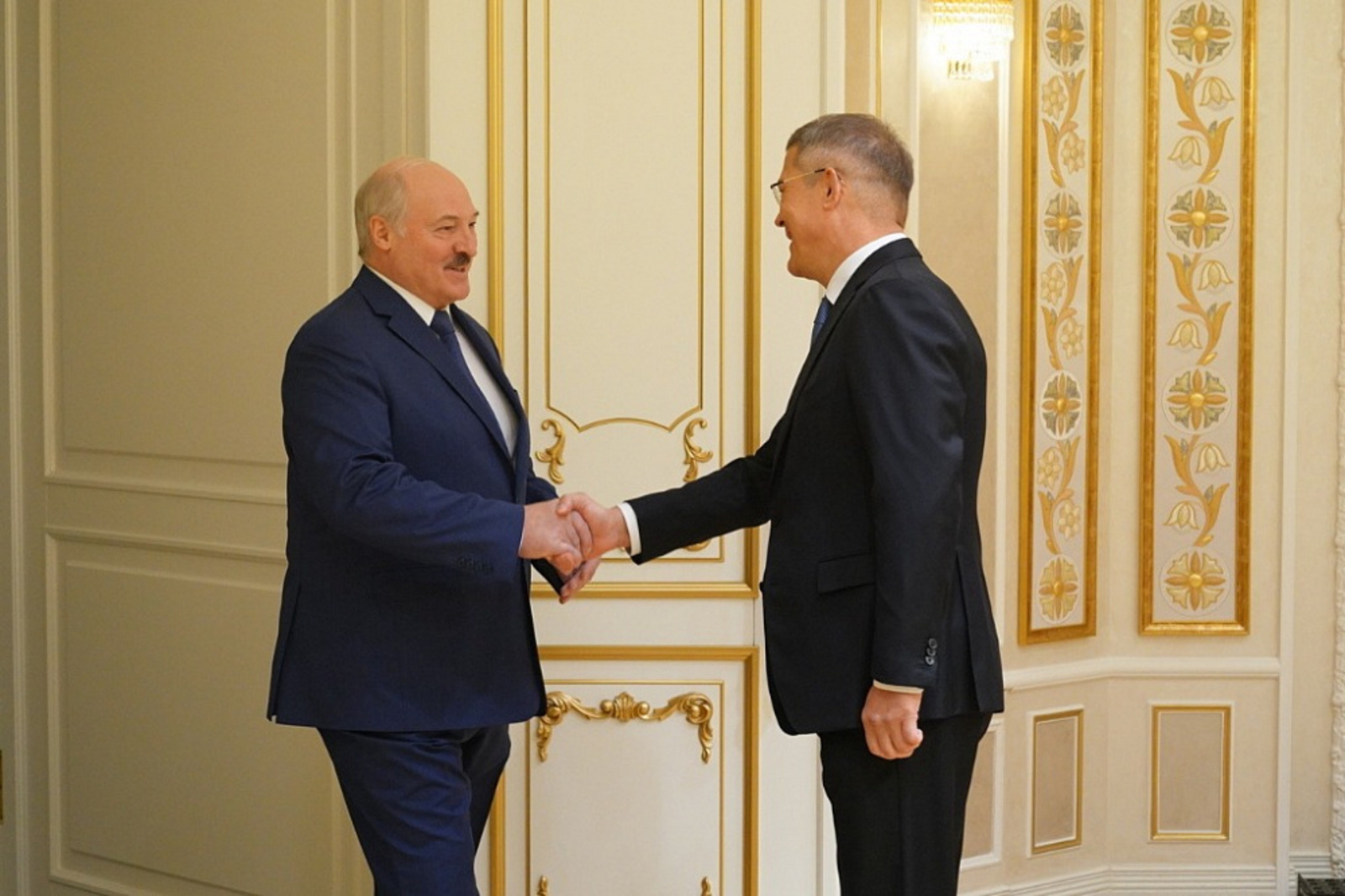 Рабочая встреча с Президентом Республики Беларусь Александром Лукашенко