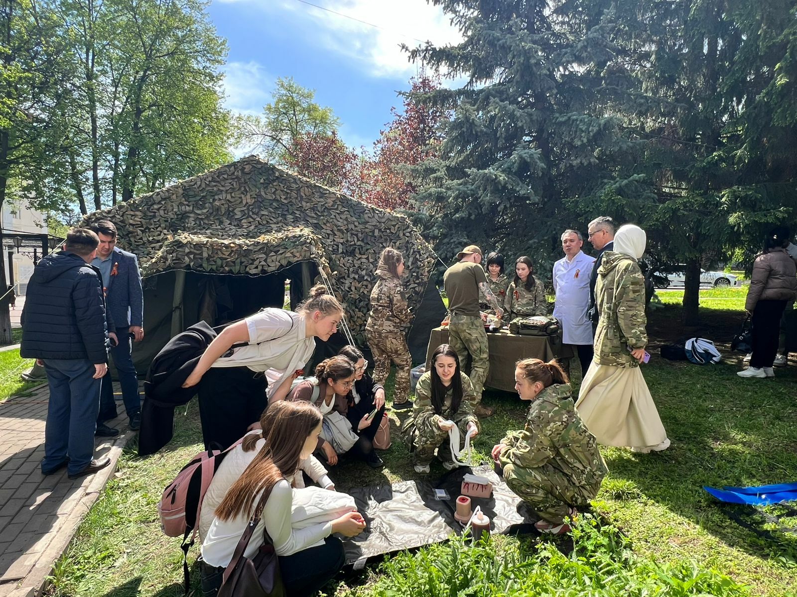 В Уфе в канун Дня победы проходит образовательно-патриотический марафон