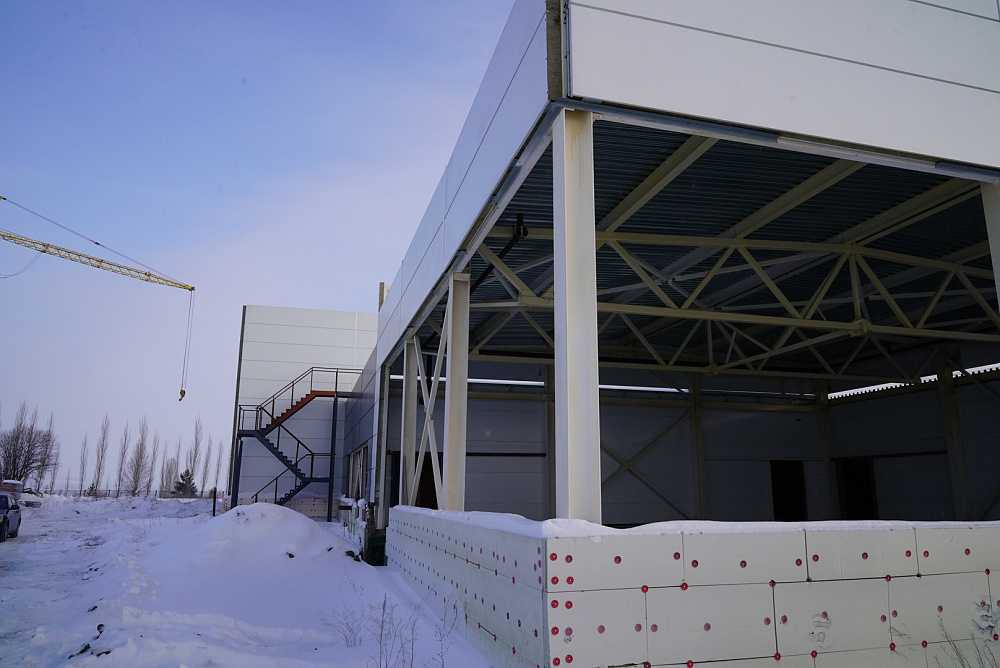 В Салаватском районе возводят современный физкультурно-оздоровительный комплекс