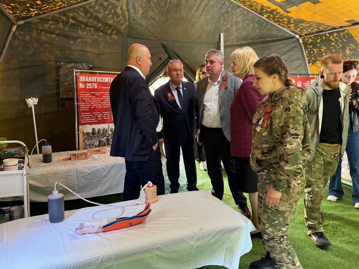 В Уфе в канун Дня победы проходит образовательно-патриотический марафон