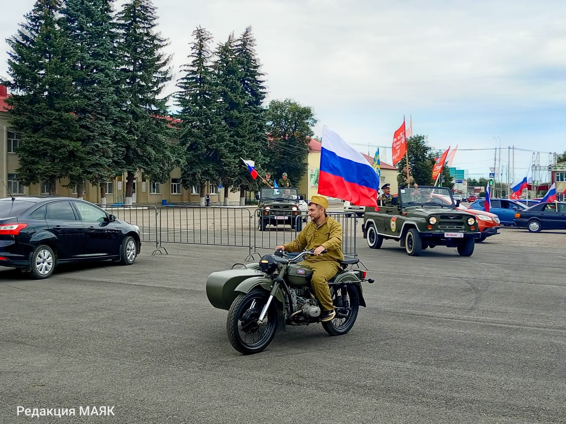 Парадом на колесах Дни армейской культуры встретили и в Илишевском районе