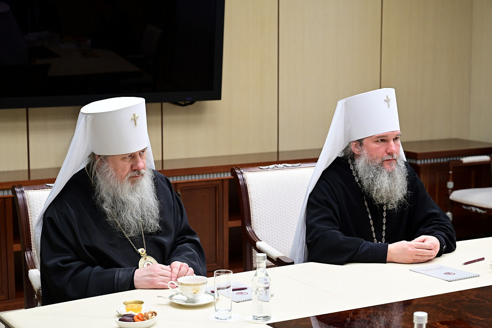 Глава Башкортостана встретился с митрополитом Екатеринбургским Евгением