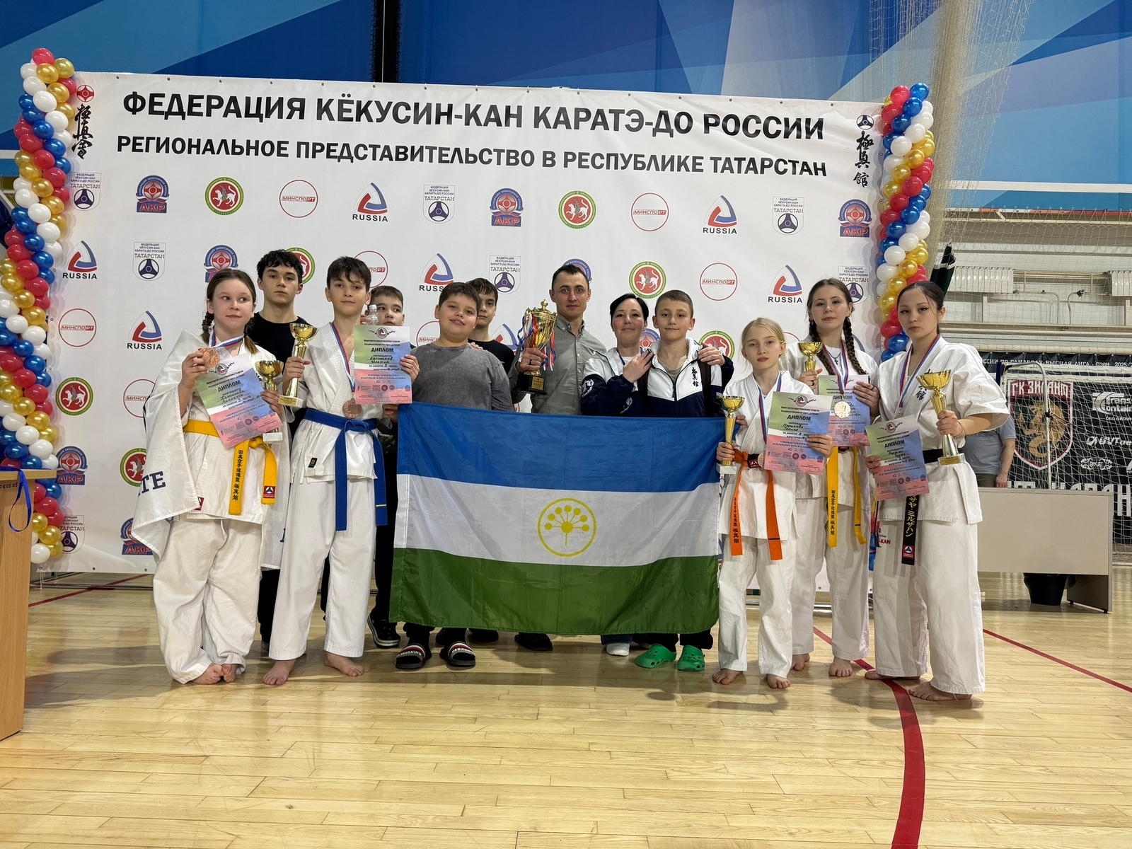 Каратэ осталары булдыра