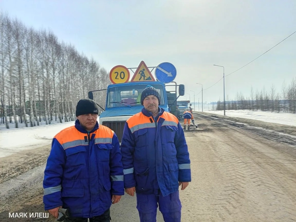 Юллардагы чокырлар ямала башлады