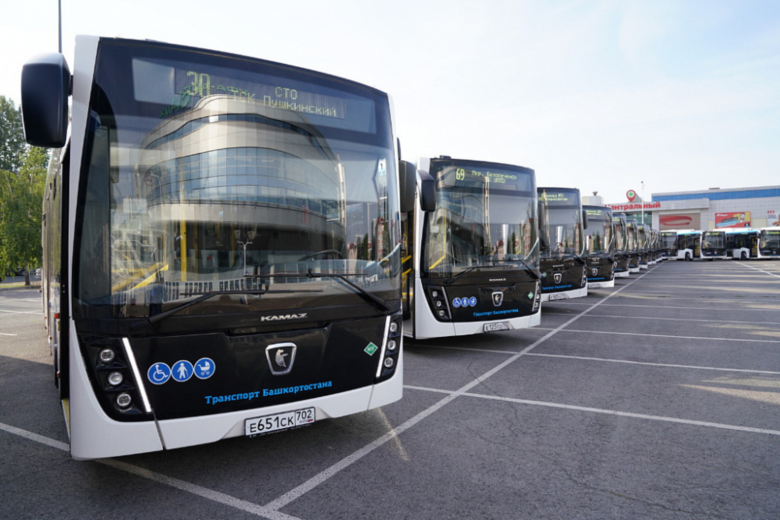 «Башавтотранс» получил новые автобусы большого класса