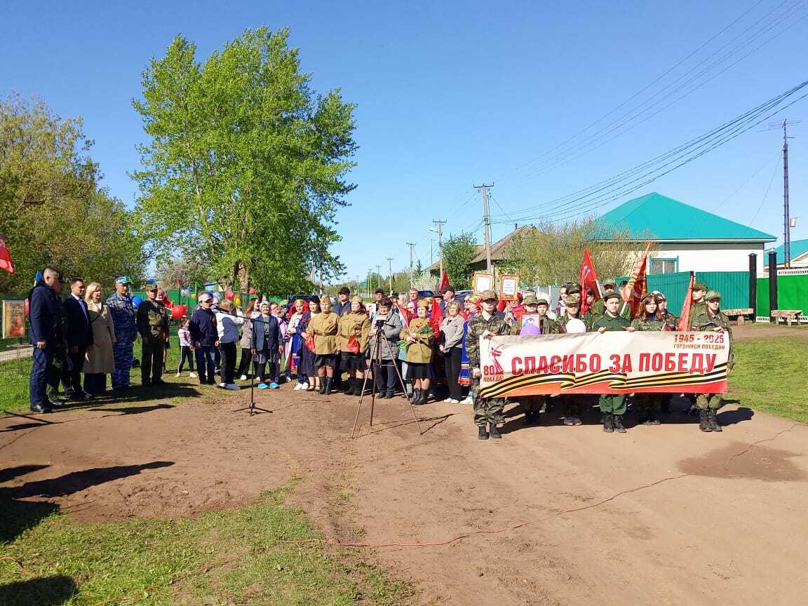 Иске Нәдердә Җиңү бакчасы ачылды