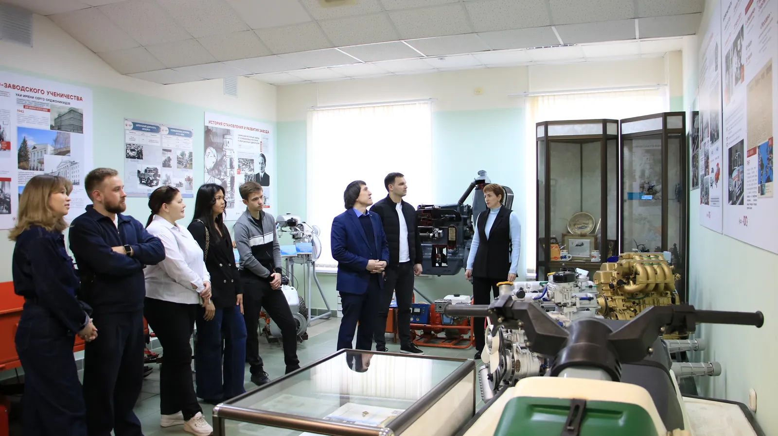 Клуб молодых учёных кампуса побывал на производстве ОДК‑УМПО