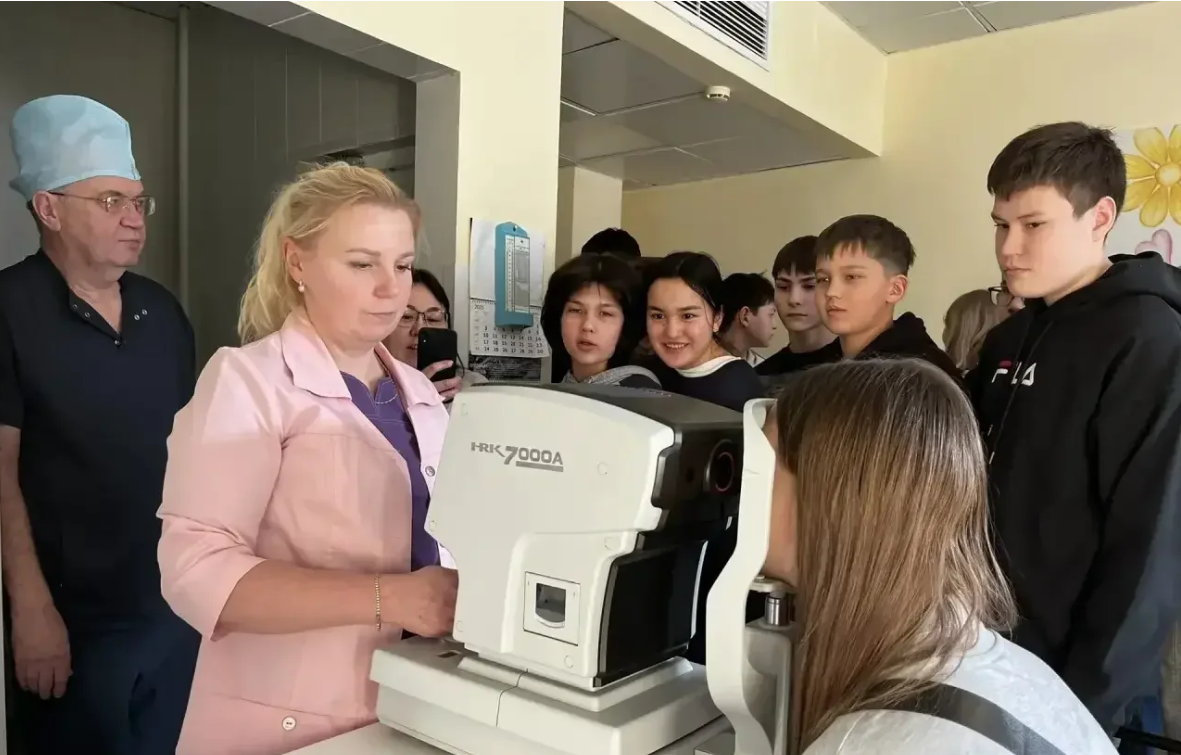 Уфимские школьники прошли по биолого-медицинскому маршруту