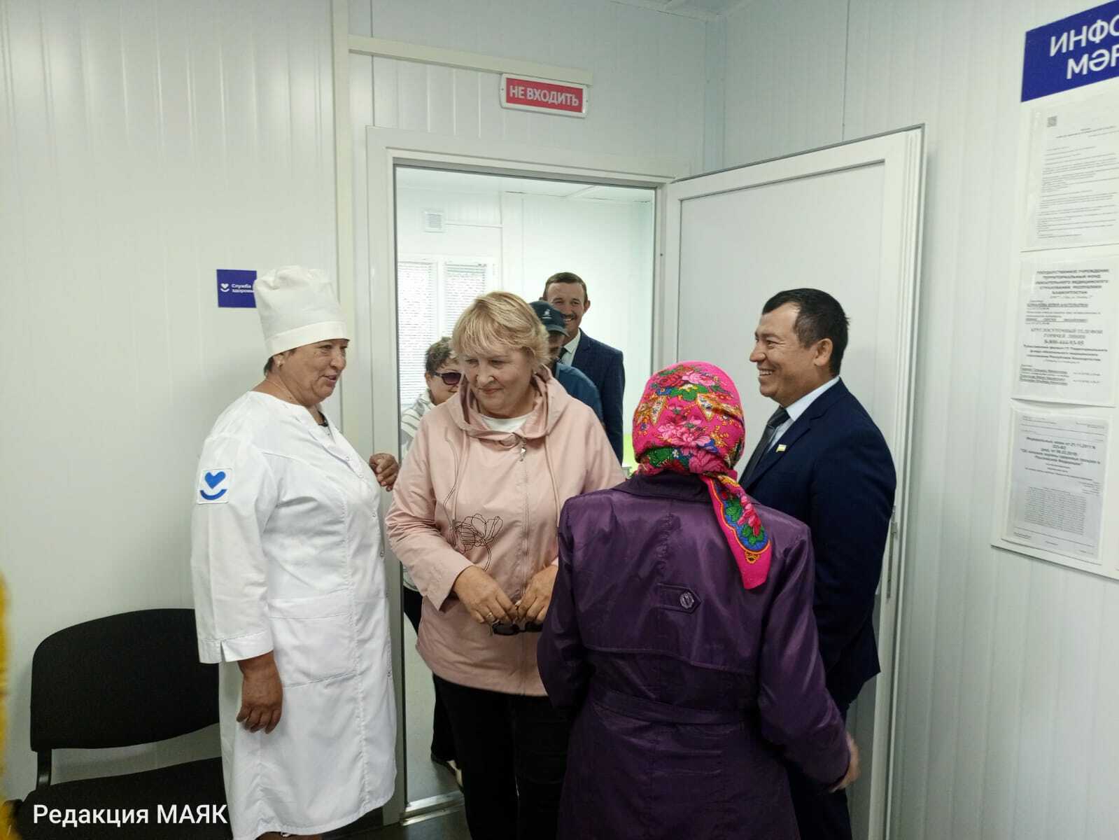 Югары Череккүлдә яңа модульле ФАП ачылды