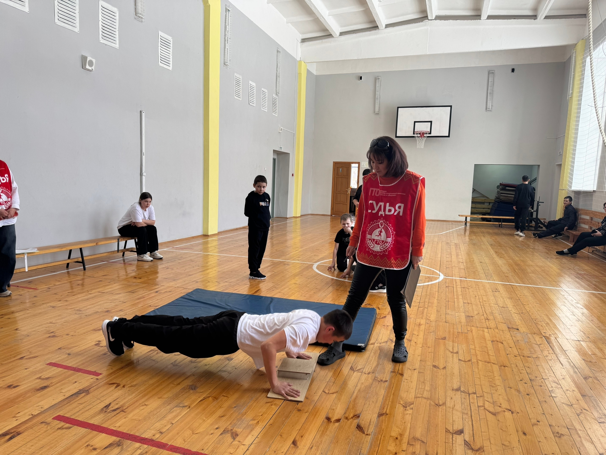 ГТО нормативларын тапшыру бара