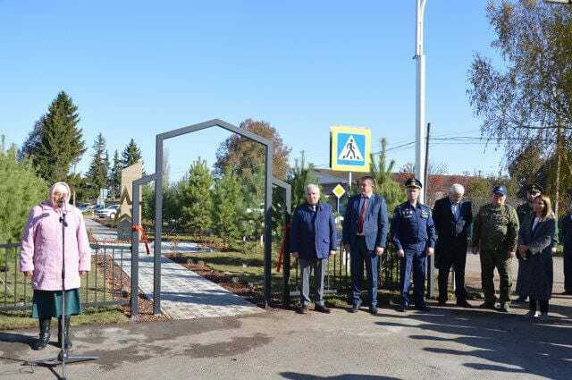 Дөмәйдә аллея ачылды