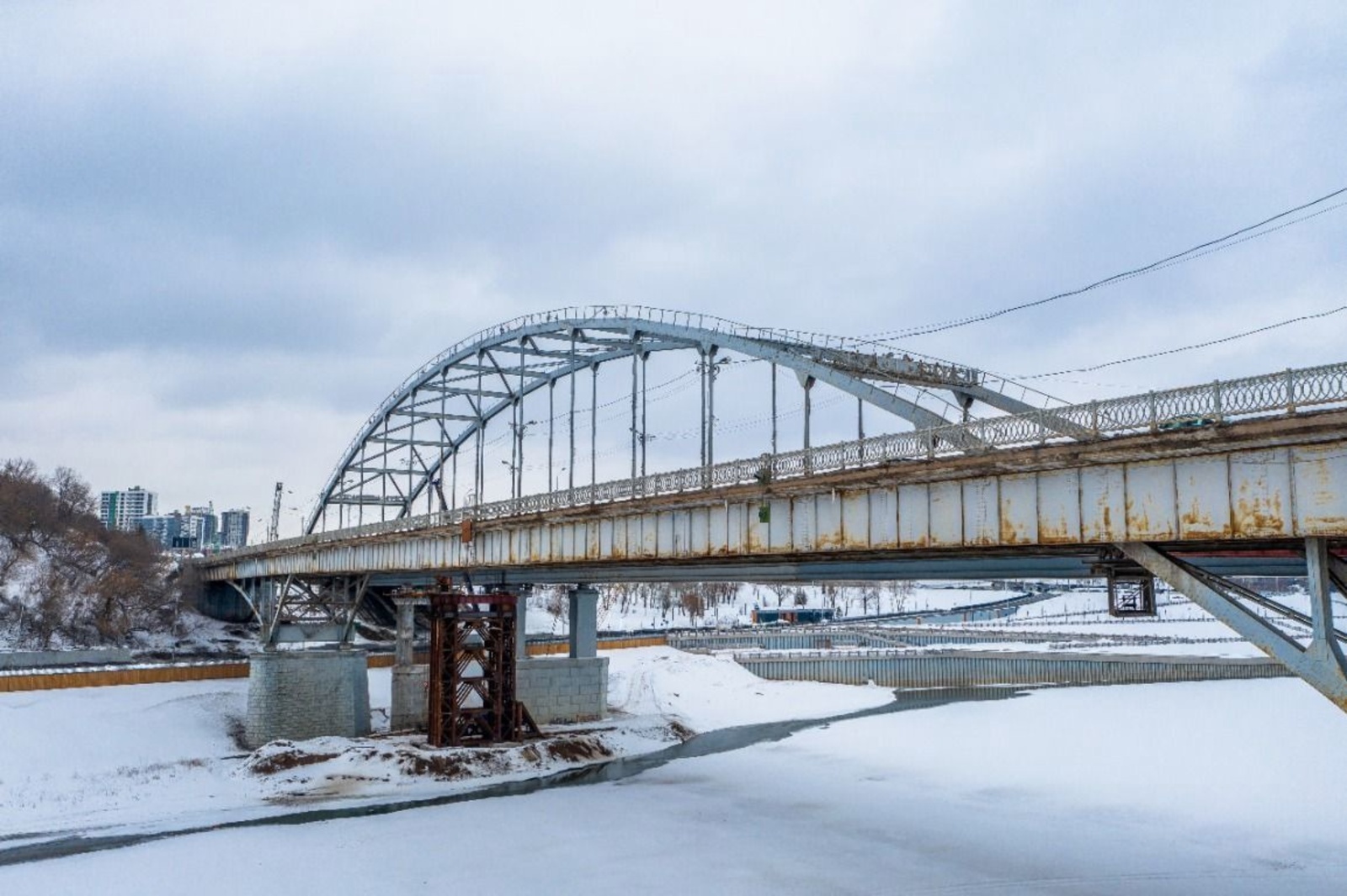 С 1 марта 2022 года в Уфе начнут ремонтировать арочный автомобильный мост через Белую