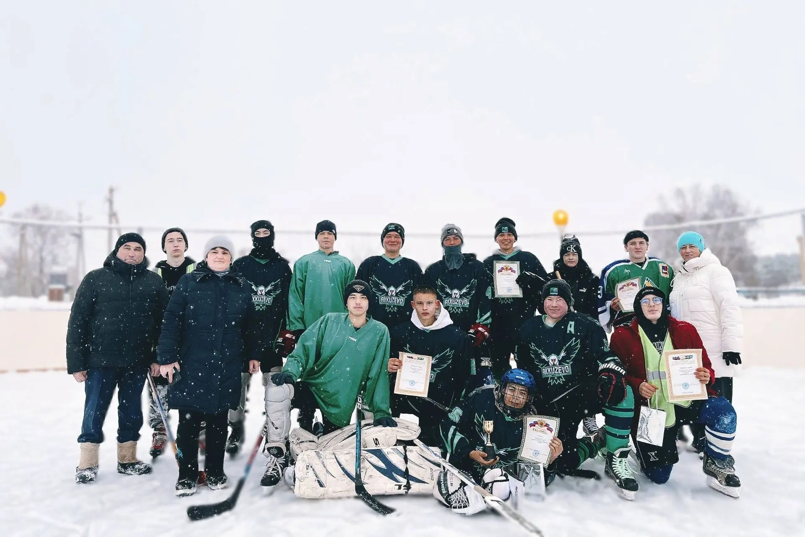 Туплы хоккей буенча зона ярышларында
