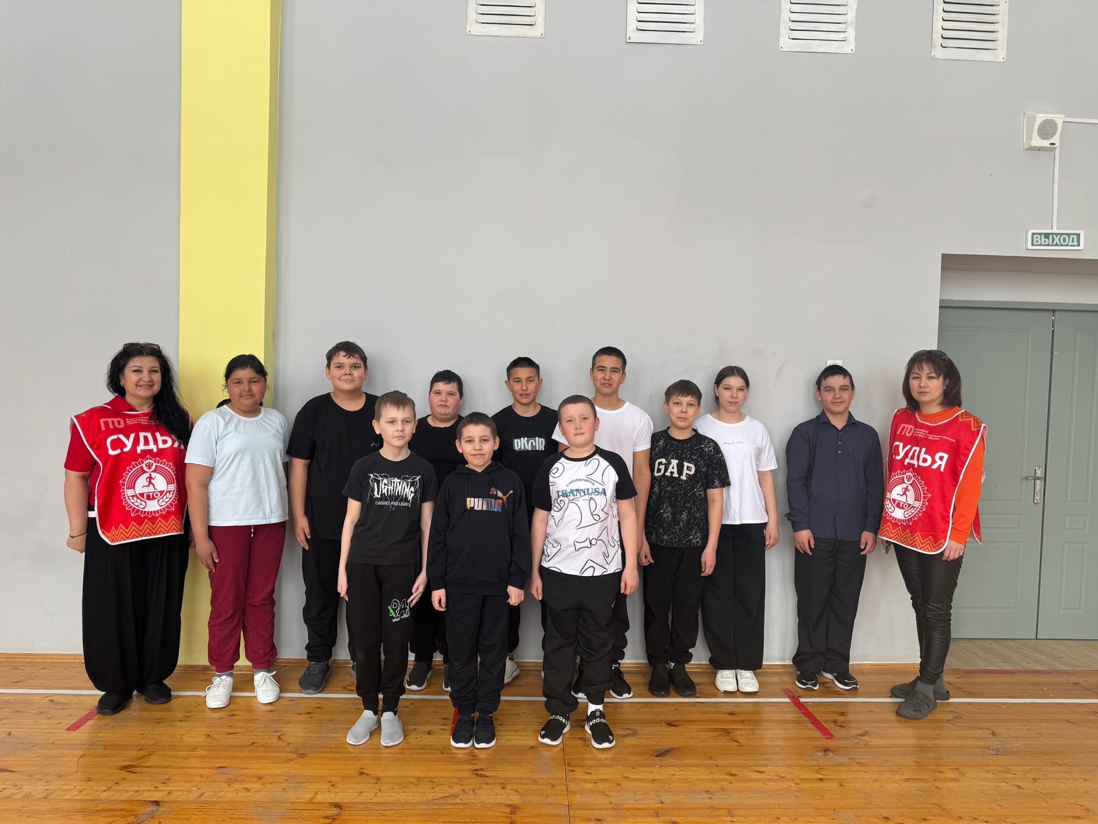 ГТО нормативларын тапшыру бара