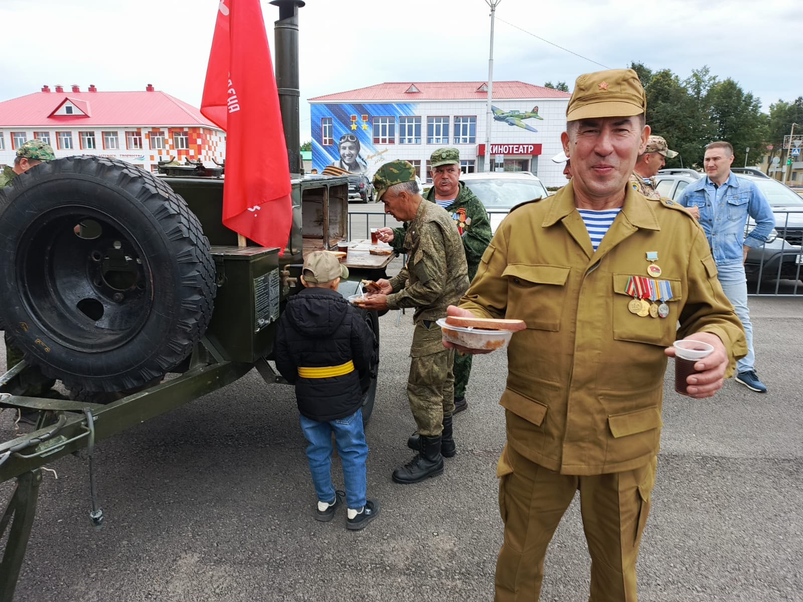 Парадом на колесах Дни армейской культуры встретили и в Илишевском районе