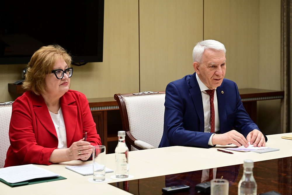 Встреча с генеральным директором медицинского исследовательского центра