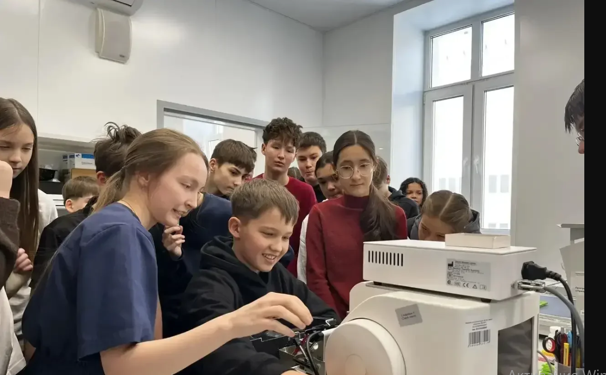 Уфимские школьники прошли по биолого-медицинскому маршруту