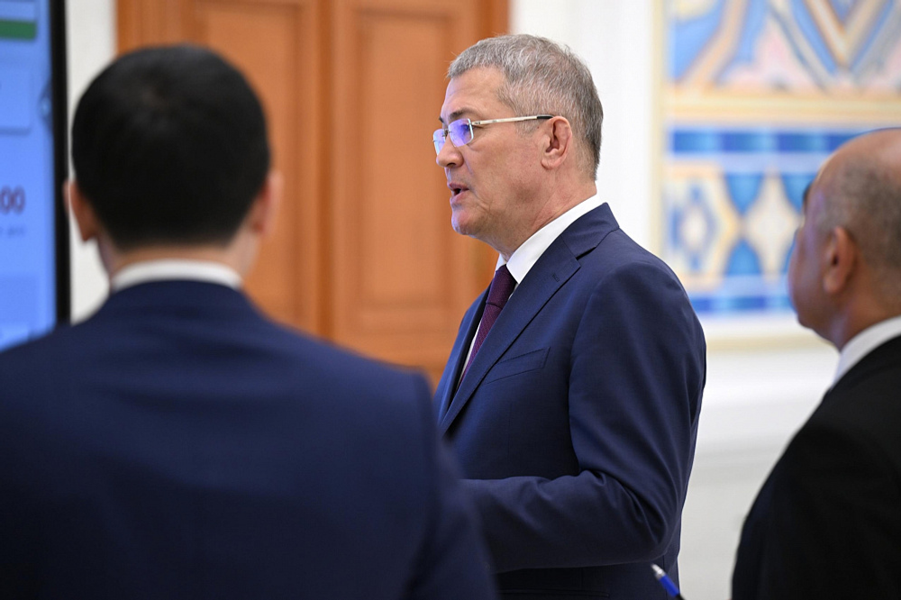 Встреча с Президентом Узбекистана Шавкатом Мирзиёевым